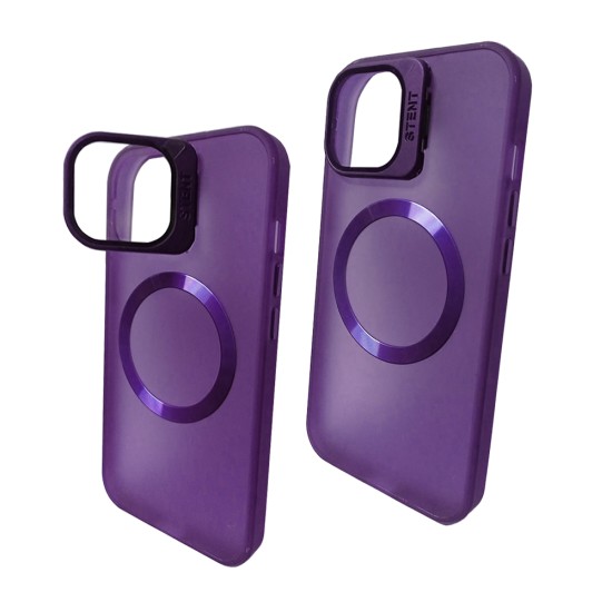 Silicone Fusion Protection Case for Apple iPhone 14 Pro Max Purple